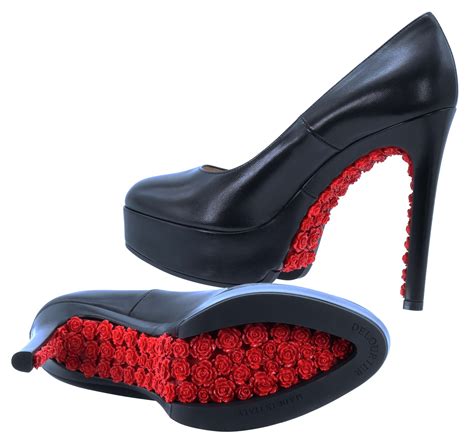 red bottom heels designer